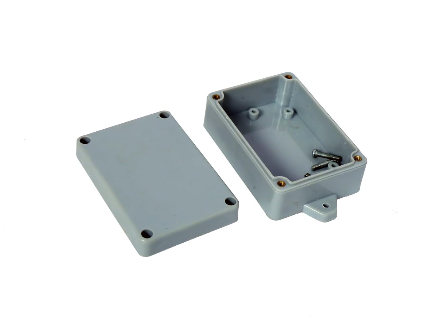 Grey Plastic Enclosure Box, IP65 Rated - Image 2